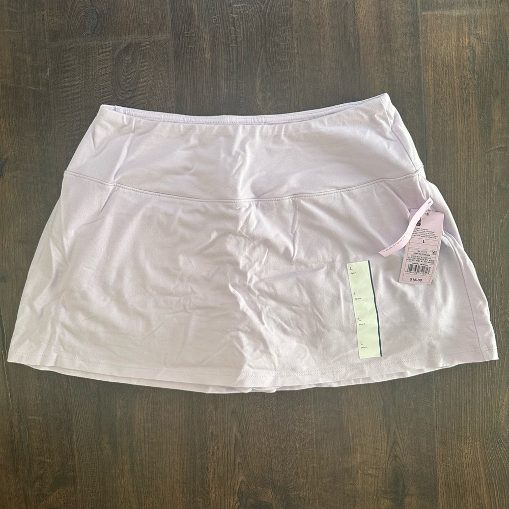Light purple skort